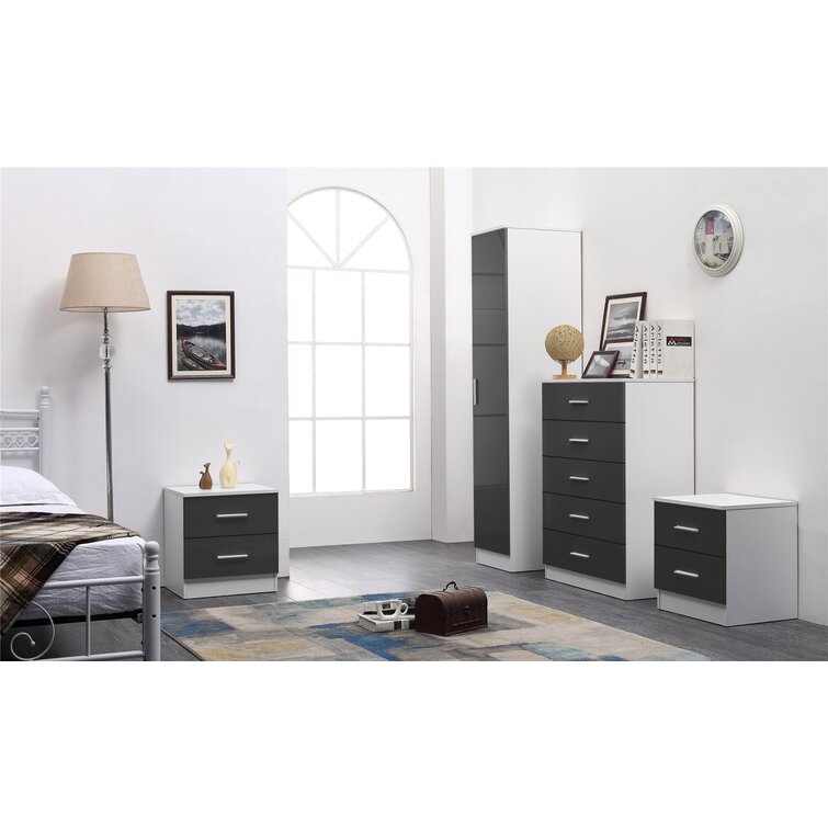 Wayfair white deals bedroom furniture set